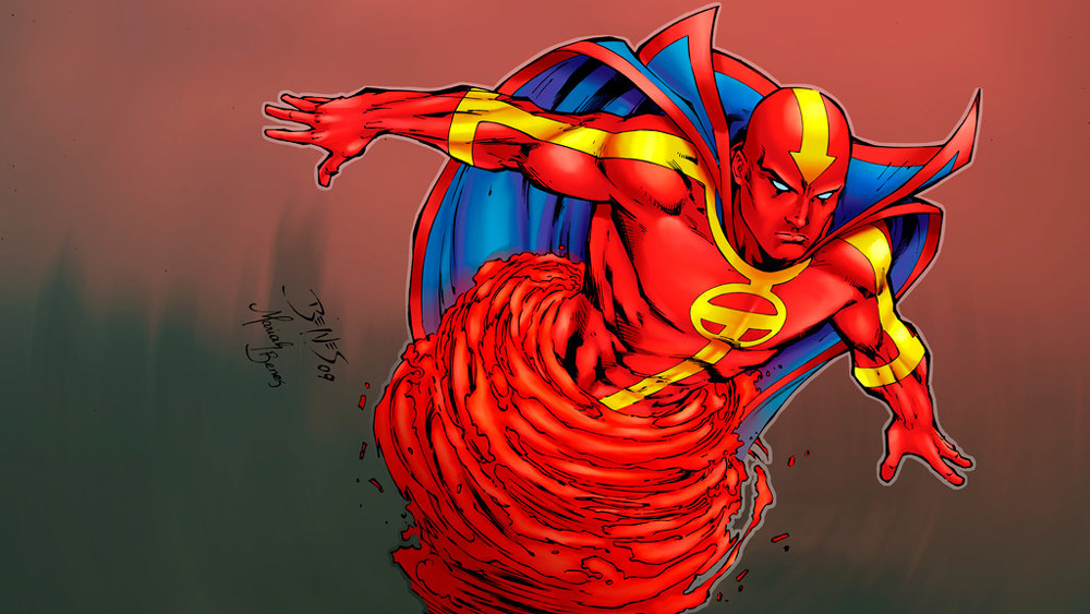 Photo Supergirl Villain Red Tornado In Costume Variety
