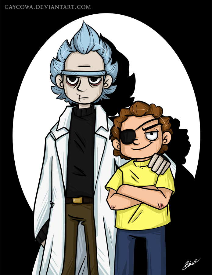 Evil Rick And Morty Dfiles