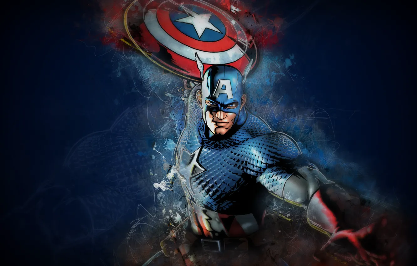 Paling Keren Foto Wallpaper Captain America