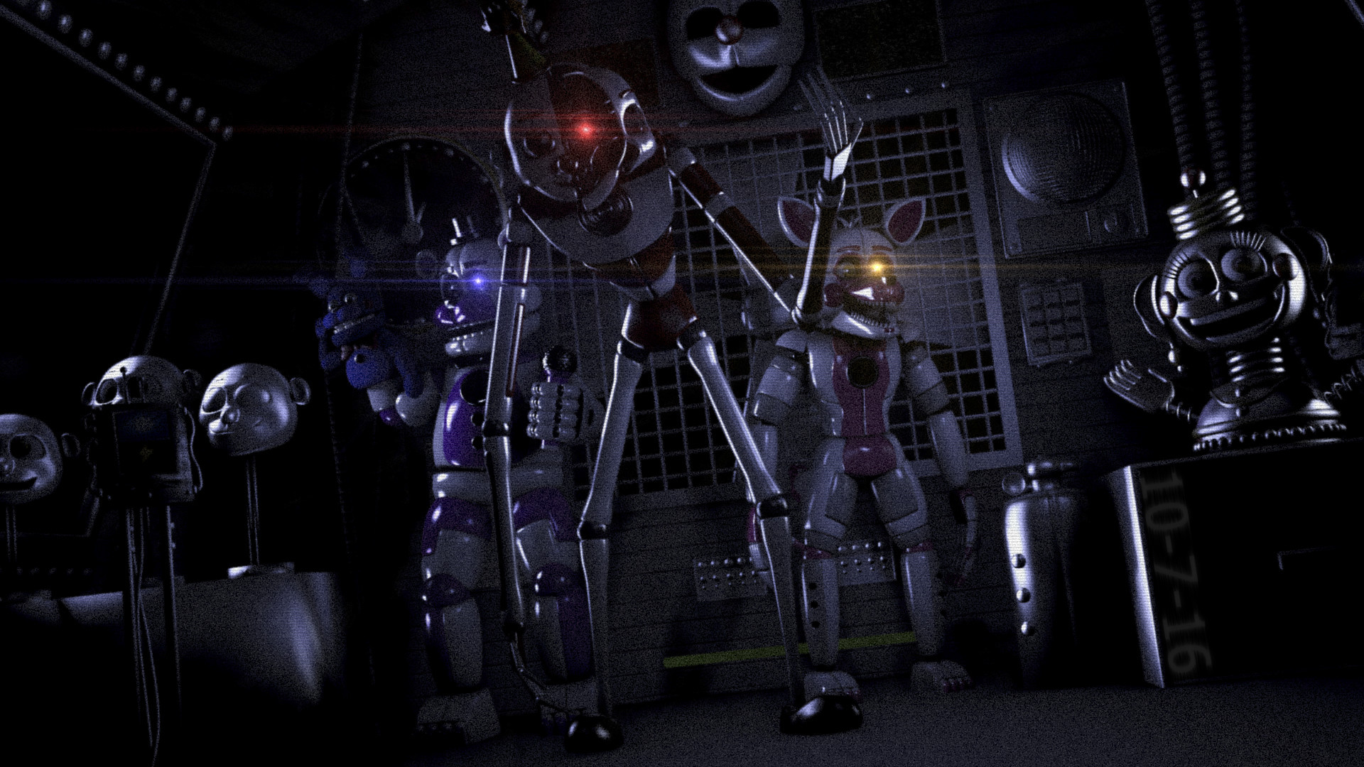Five Nights At Freddys Sister Location Wallpaper