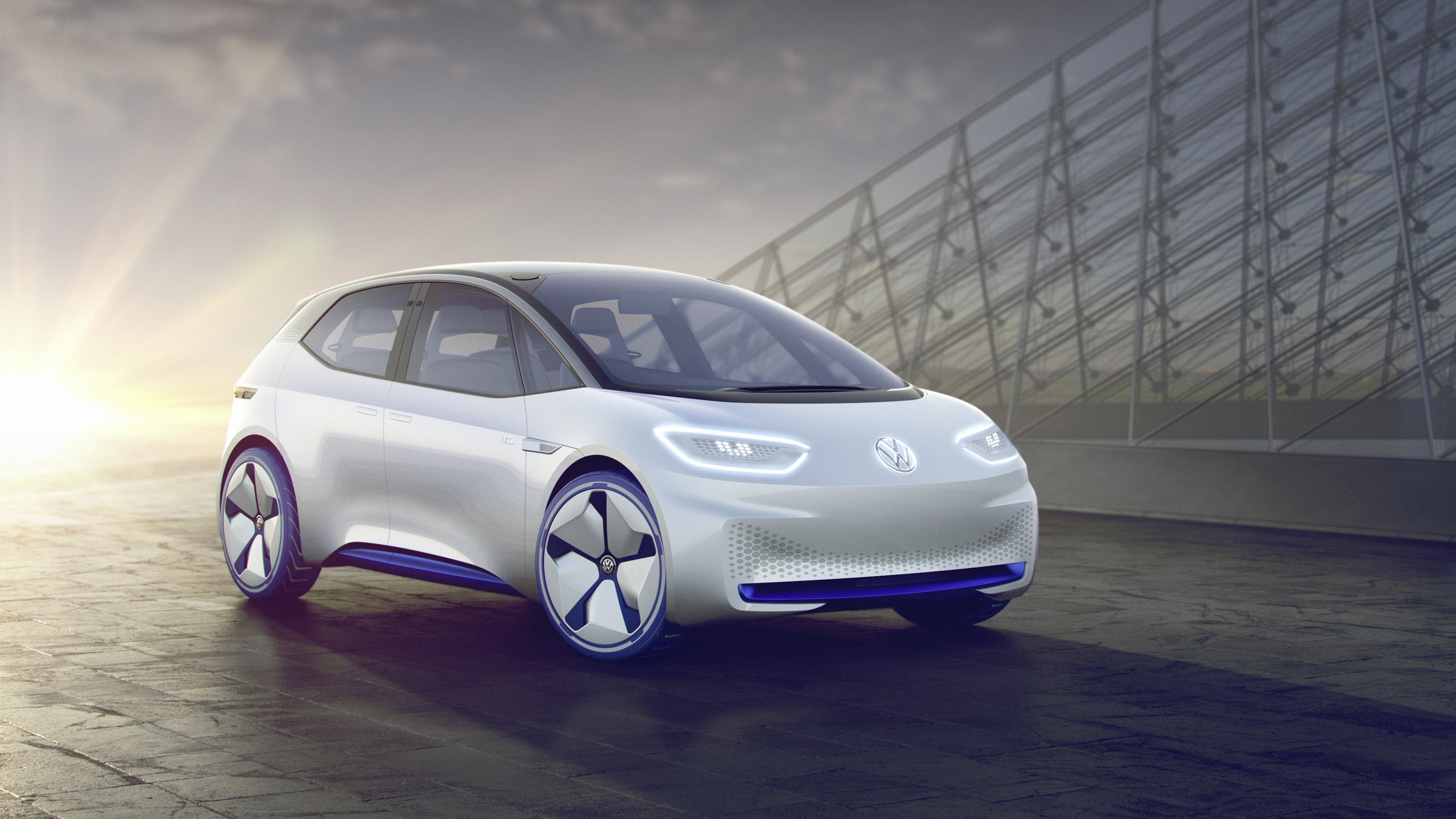Volkswagen Id Concept 4k Wallpaper HD Car