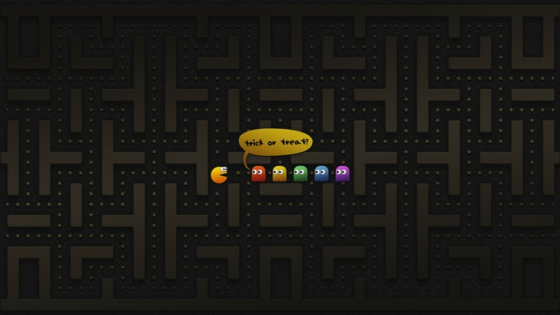 Games Pacman Retro Wallpaper Video