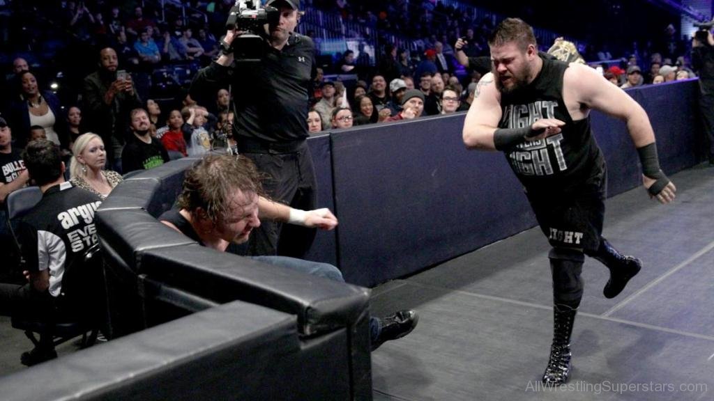 Kevin Owens During Fight AWl136