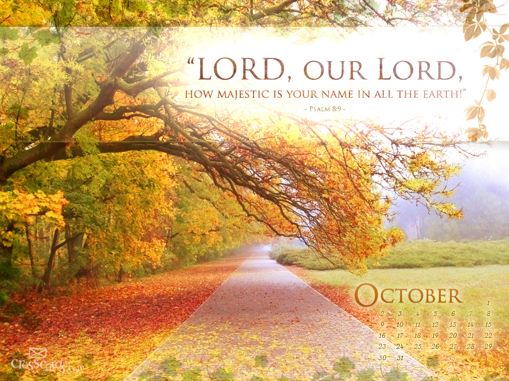 October Psalm Wallpaper