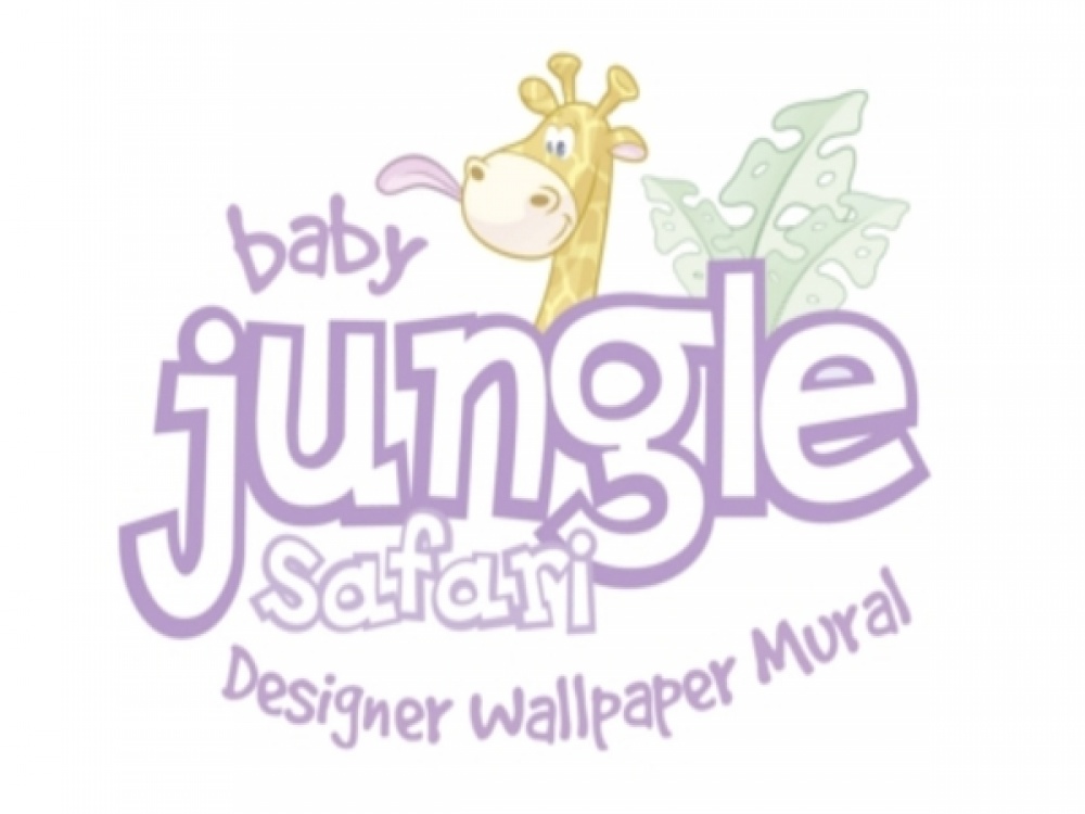 Baby Jungle Safari Wallpaper Mural From Fads