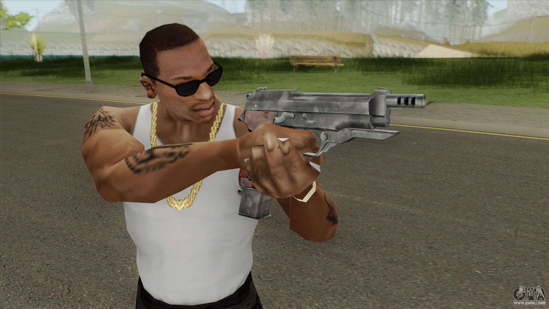 Beretta M93r For Gta San Andreas
