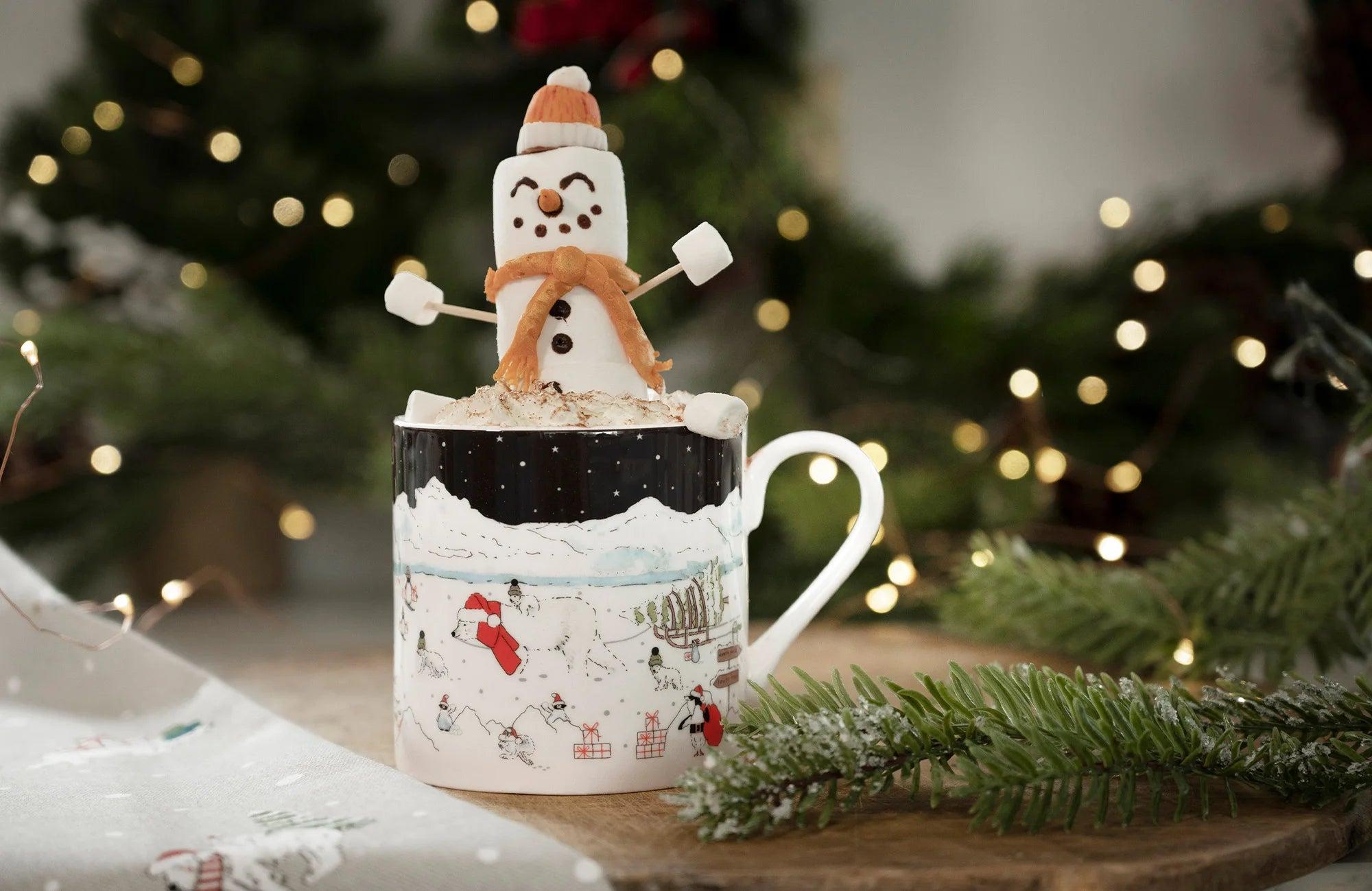 Make Your Own Marshmallow Snowman