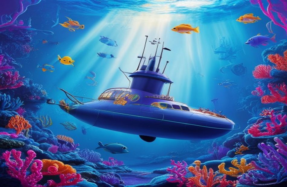 Disney Nautilus Submarine Wallpaper
