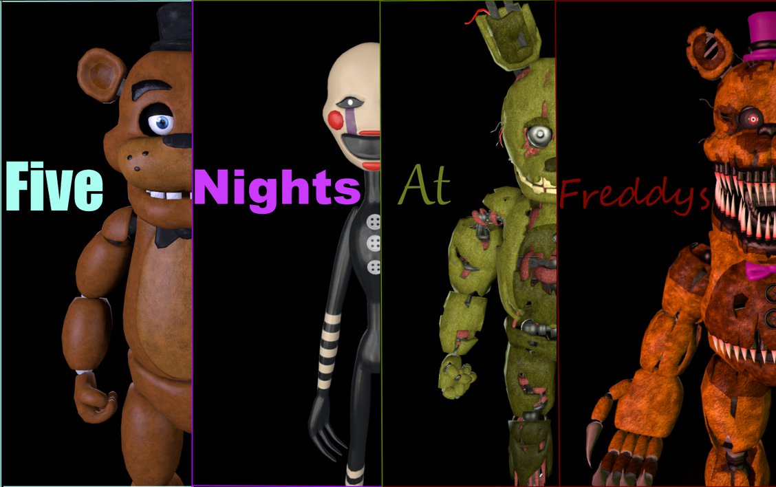 Fnaf Wallpaper One In The Description By Boatfullogoats On