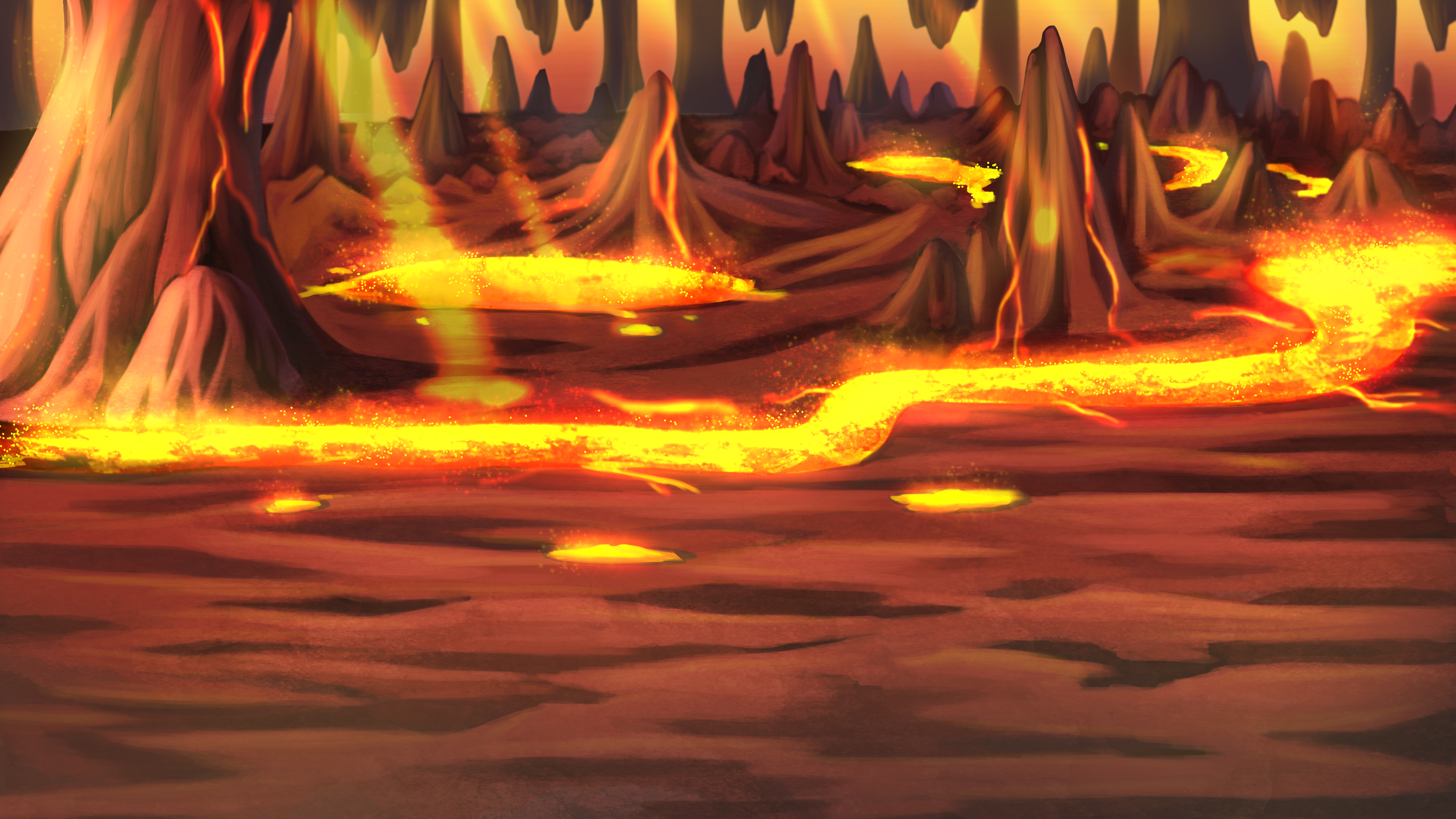 Fire Rpg Background Opengameart Org