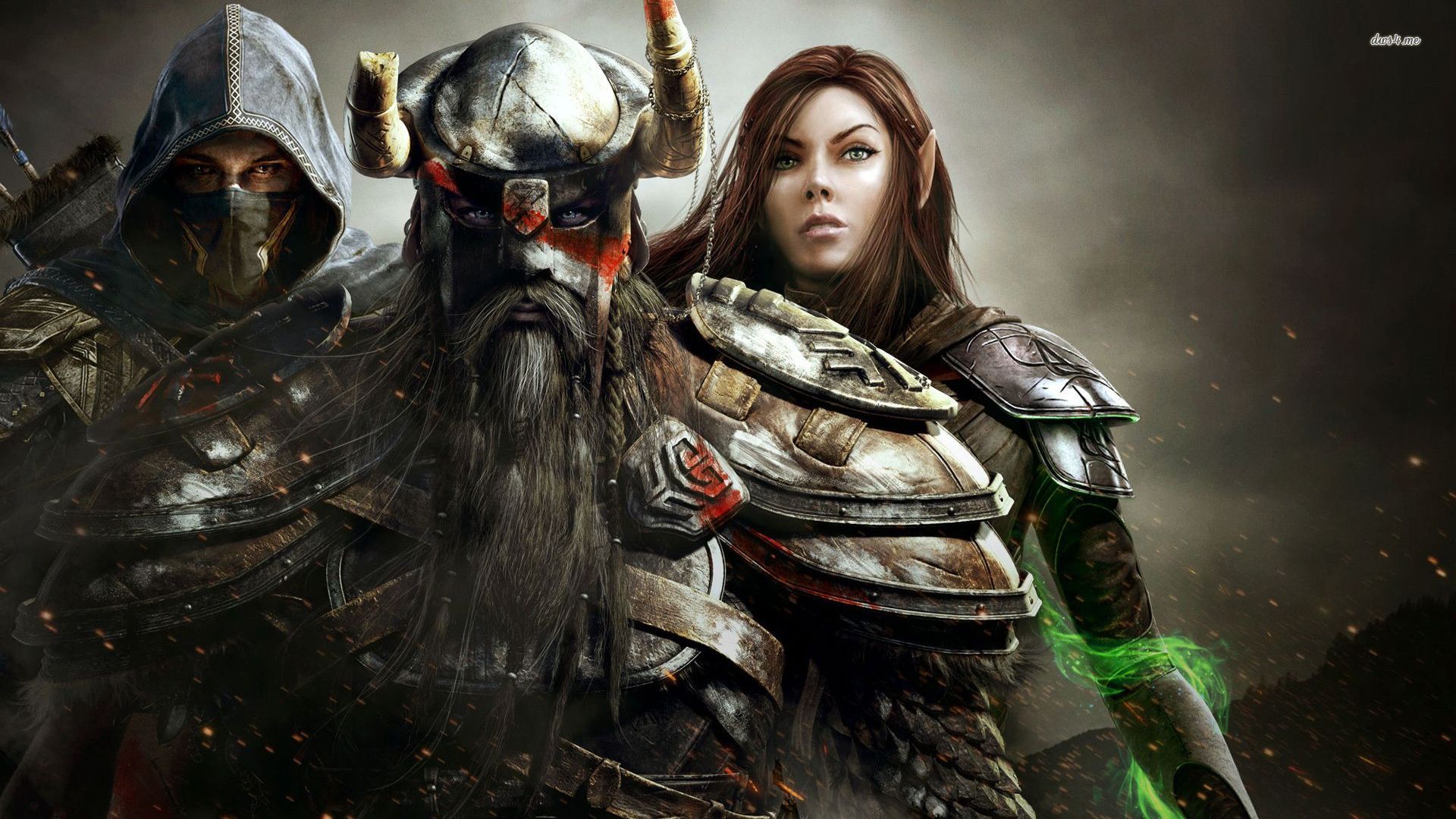 The Elder Scrolls V Skyrim Game Players HD Wallpaper Stylish