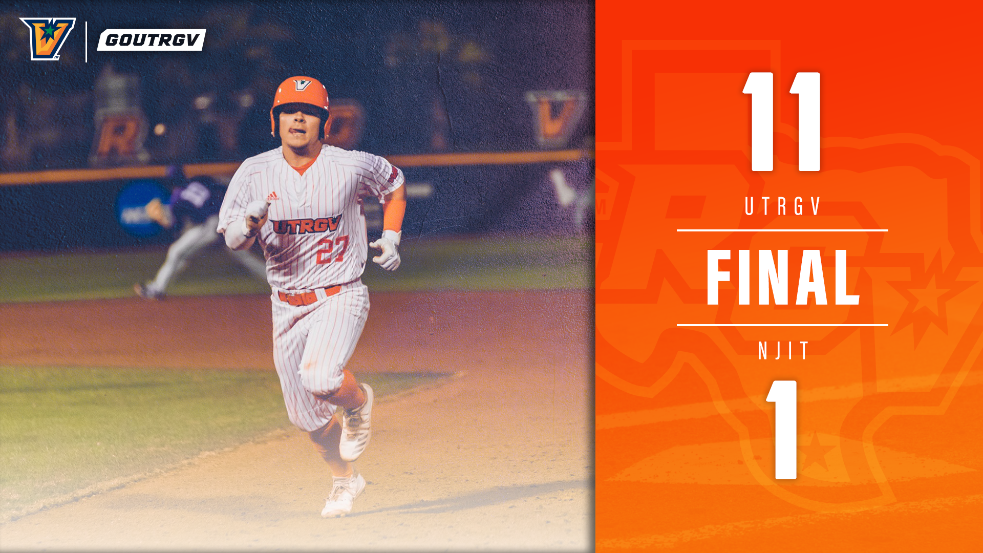 Bats Come Alive Late As Baseball Blows Out Njit Utrgv Athletics