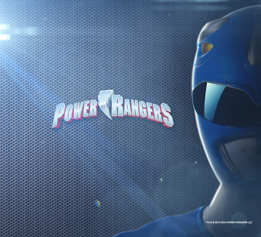 Power Rangers Wallpaper Mighty Megaforce Blue Fun Android