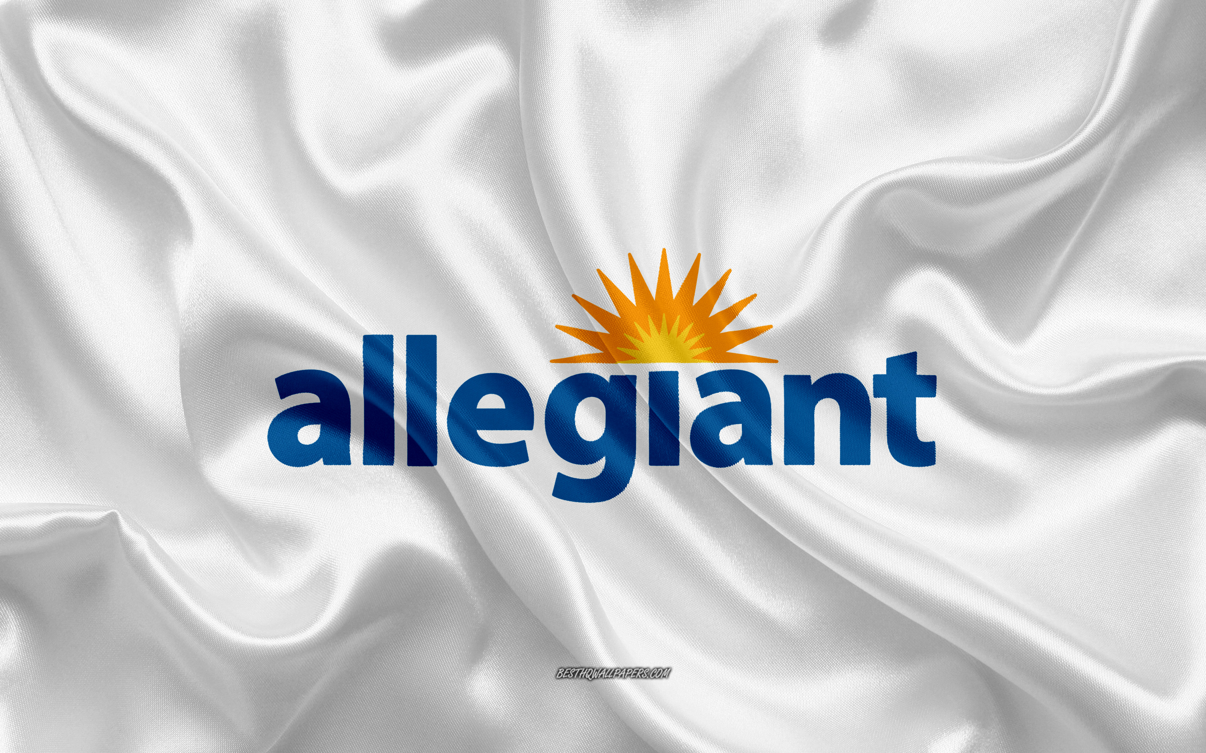 Wallpaper Allegiant Air Logo Airline White Silk