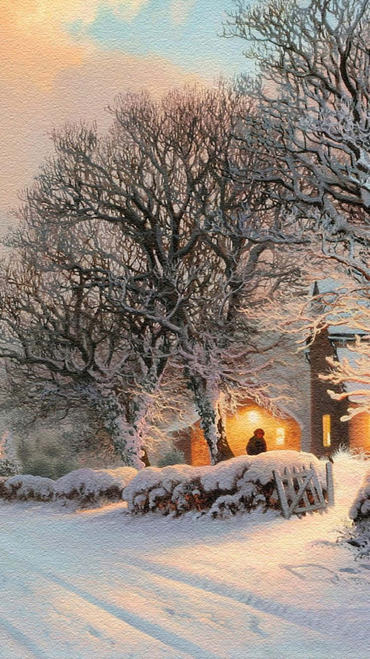 Snow iPhone Wallpaper
