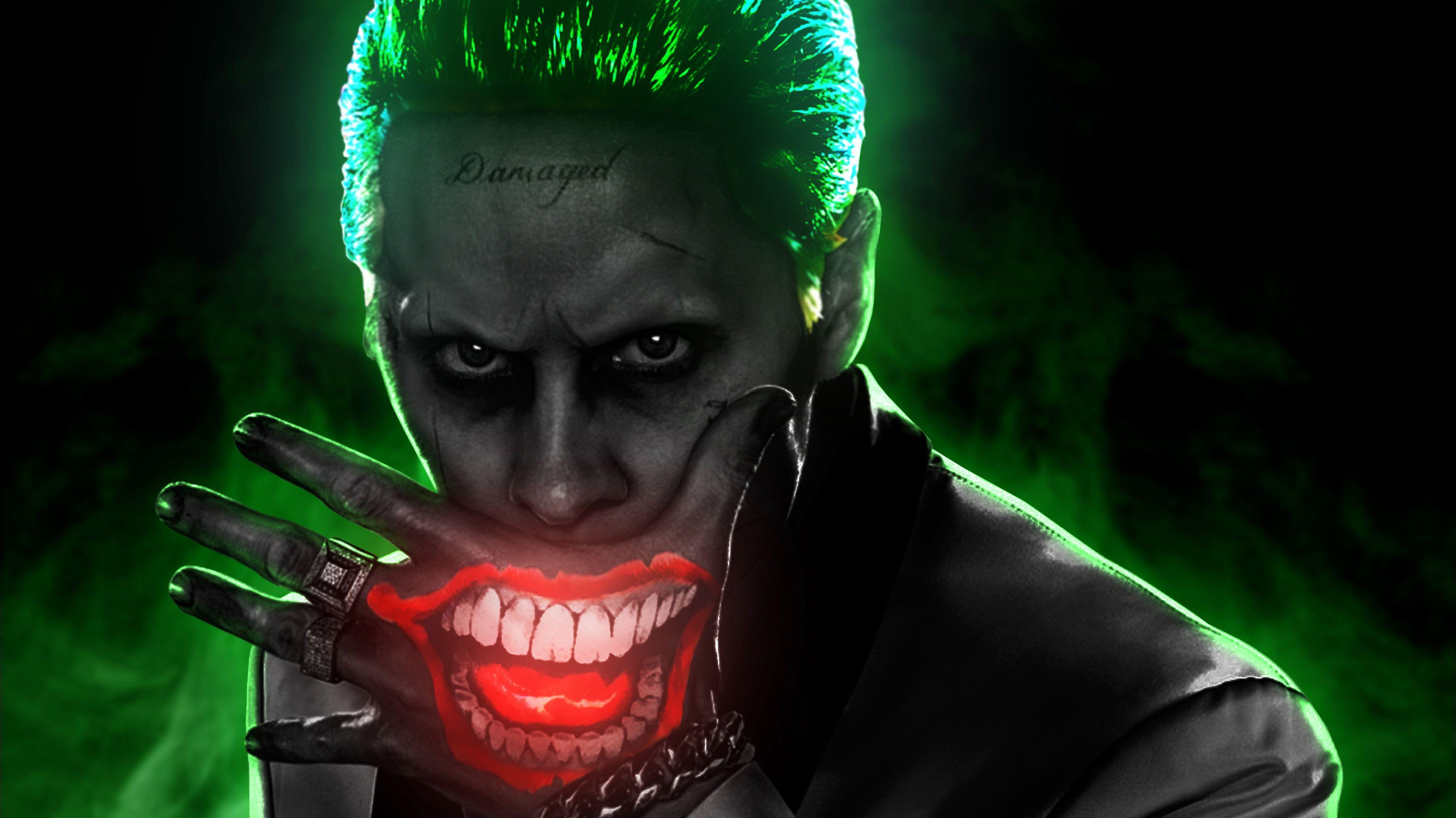 Jared Leto Joker HD 4k Superheroes Supervillain Digital Art