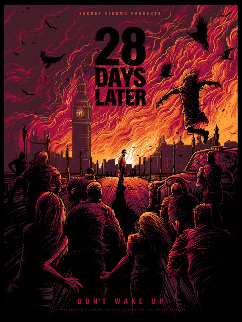 Days Later By Dan Mumford Movie Poster HD