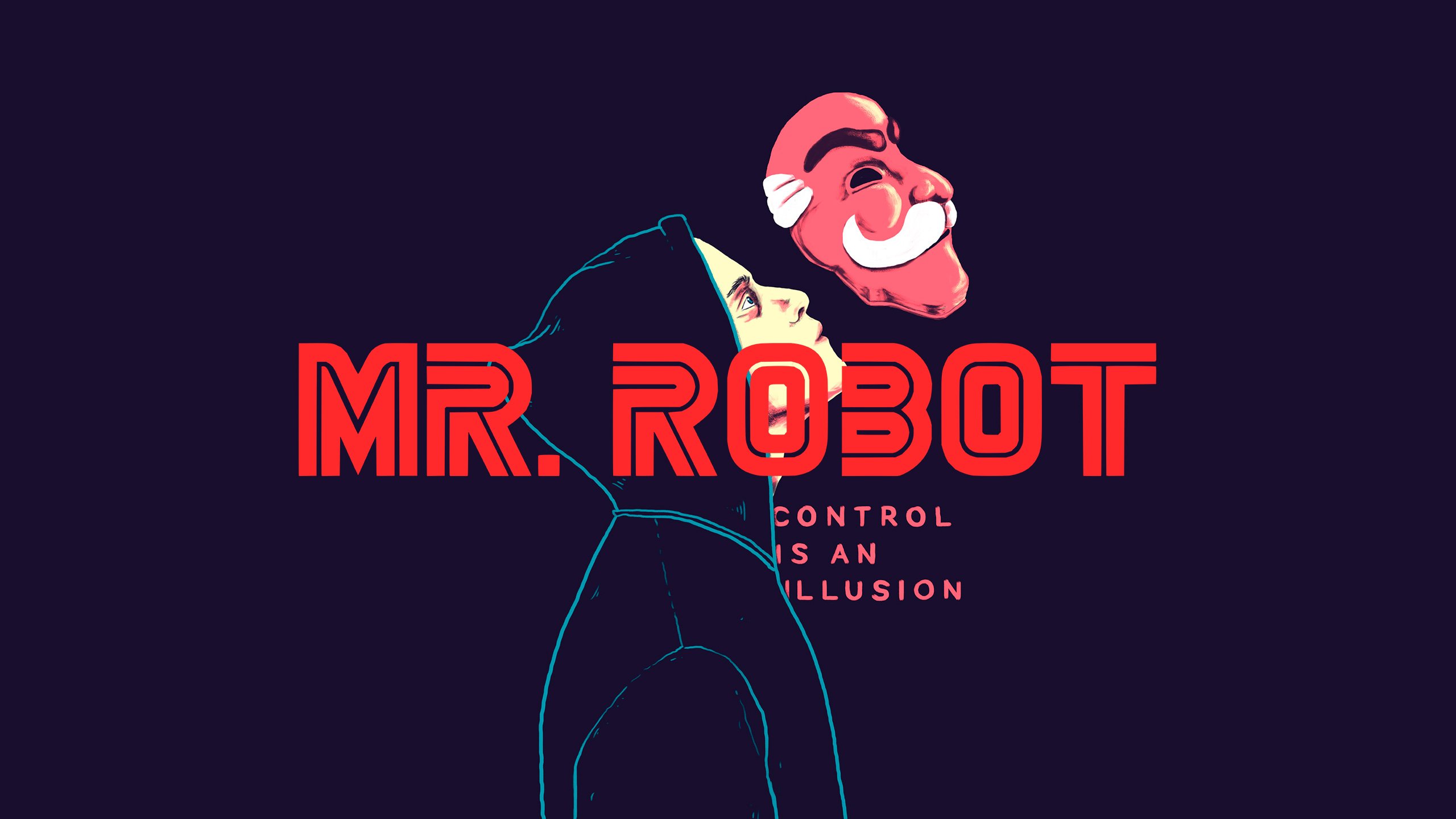 Mr Robot Control Is An Illusion HD Wallpaper