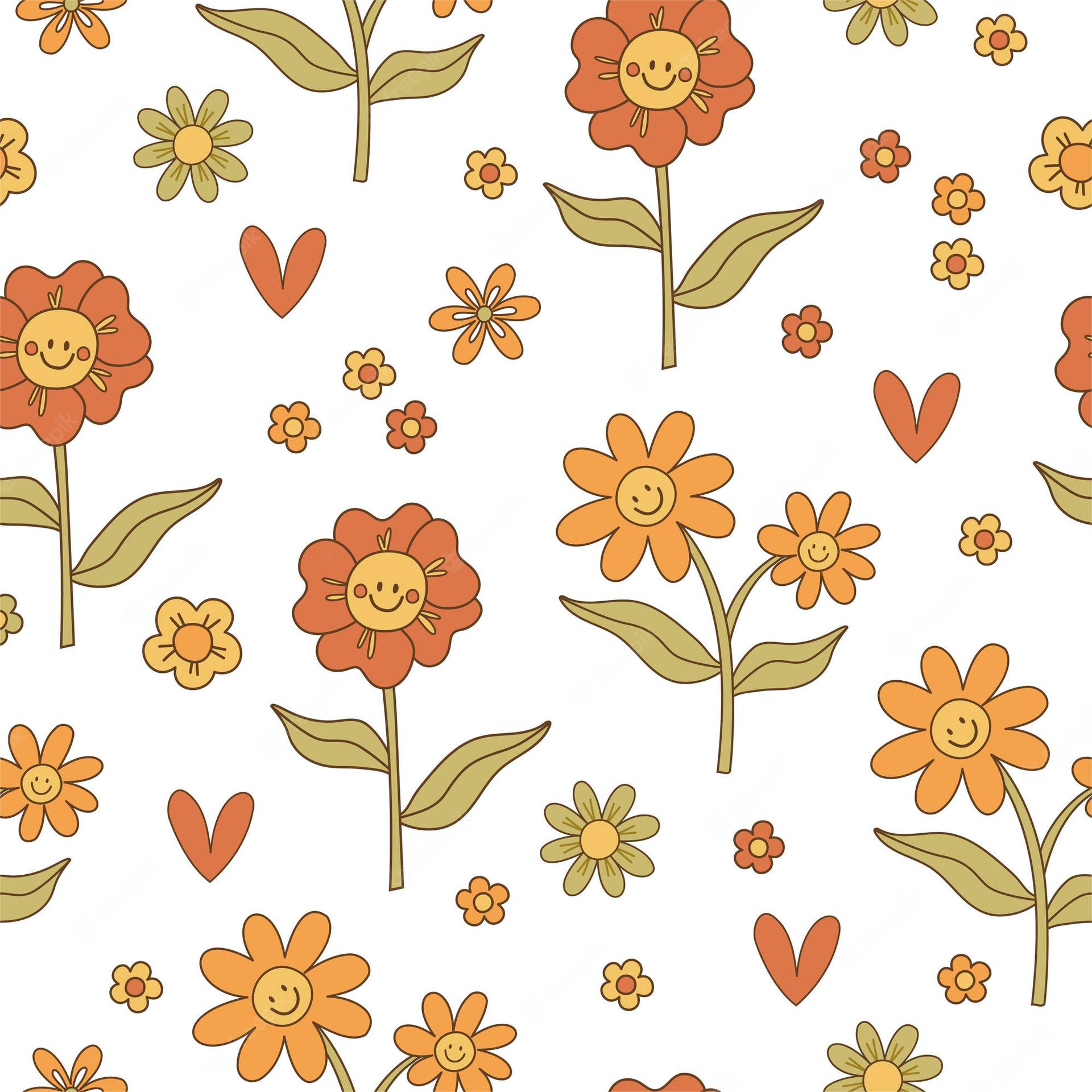 Vintage 70s Wallpaper