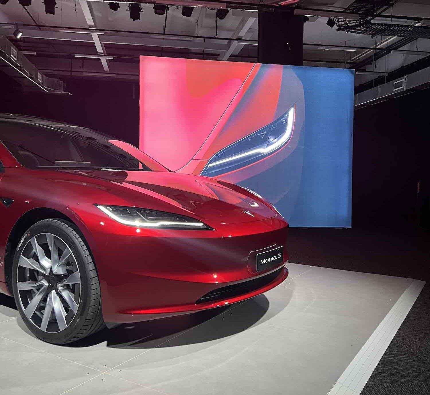 Tesla Unveils Refreshed Model In Australia Promising More Range