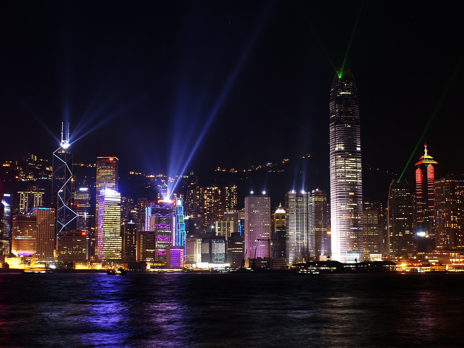 Hong Kong Skyline Wallpaper HD
