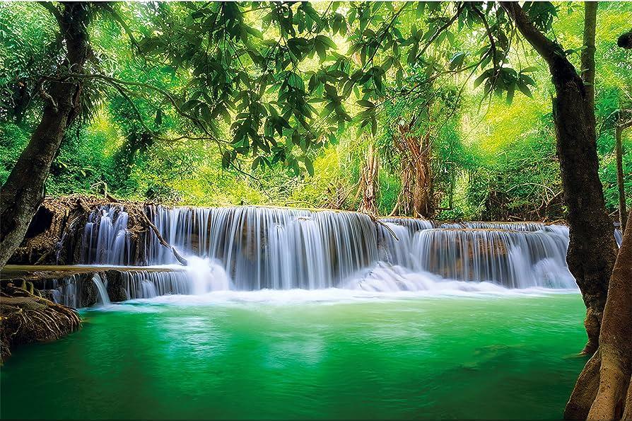 Amazon Great Art Poster Waterfall Feng Shui Picture