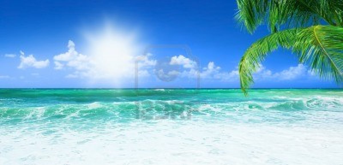 Panoramic Tropical Beach Photos Just For Sharing
