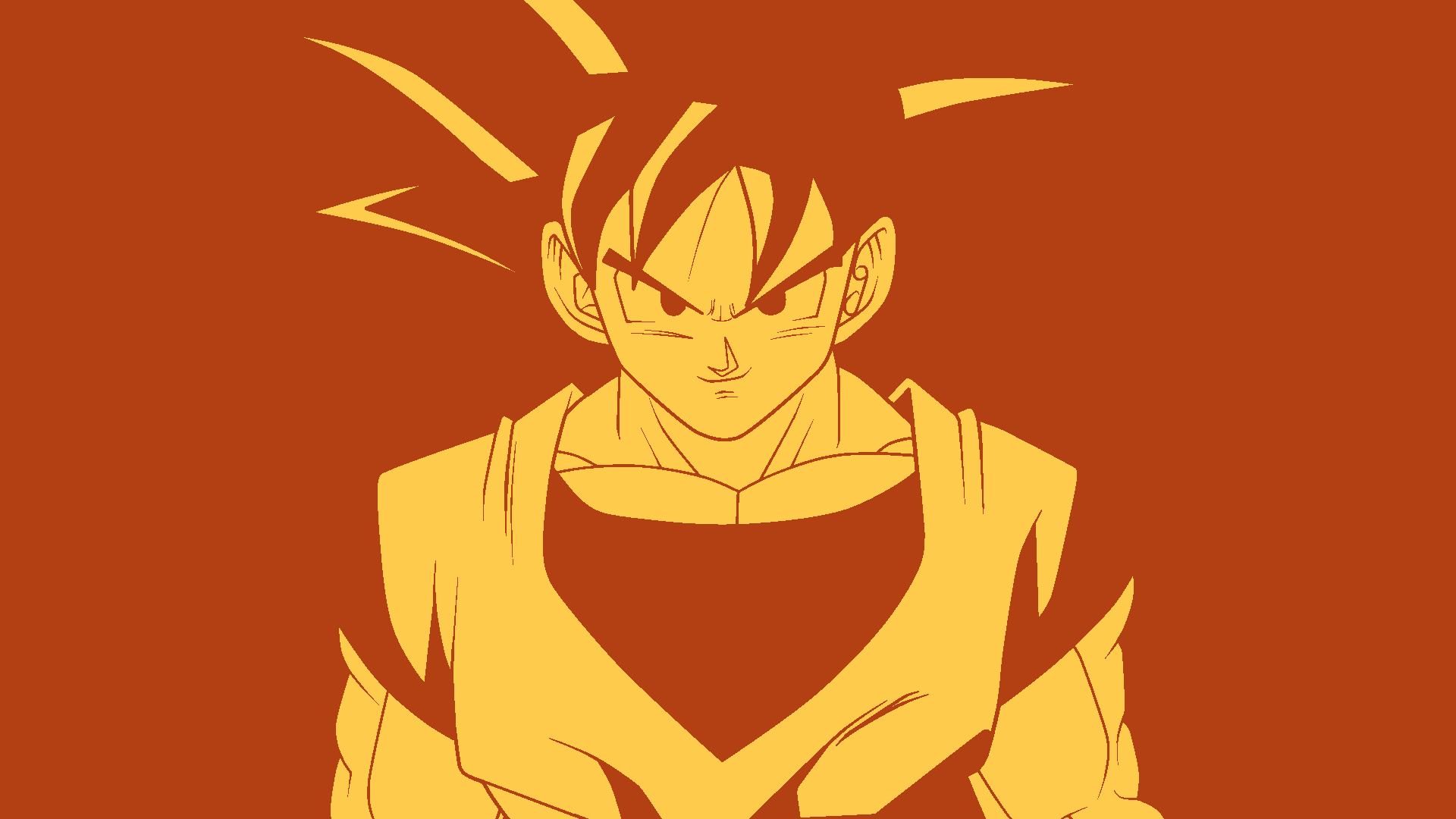 Son Goku Minimalist Wallpaper Hd By Oracionscruffy On