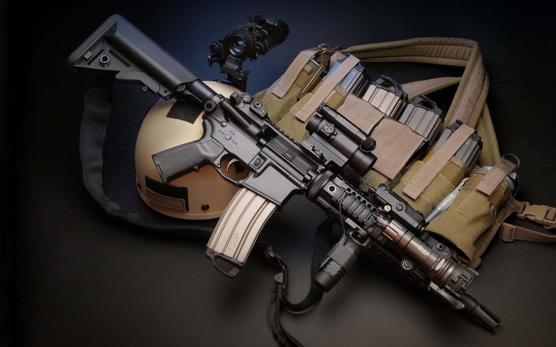 M4 Carbine Assault Rifle Wallpaper Rifles Weapon