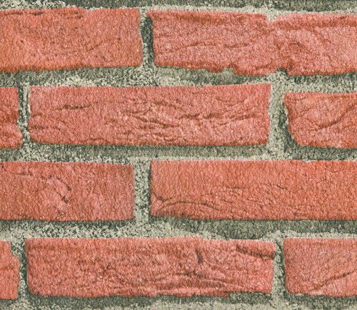 FAUX BRICK WALLPAPER TEXTURED RED Rayiw Blog