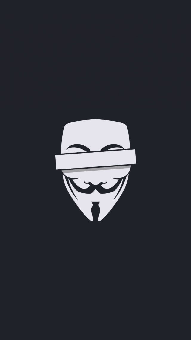 640x1136 Anonymous Censored Iphone 5 wallpaper