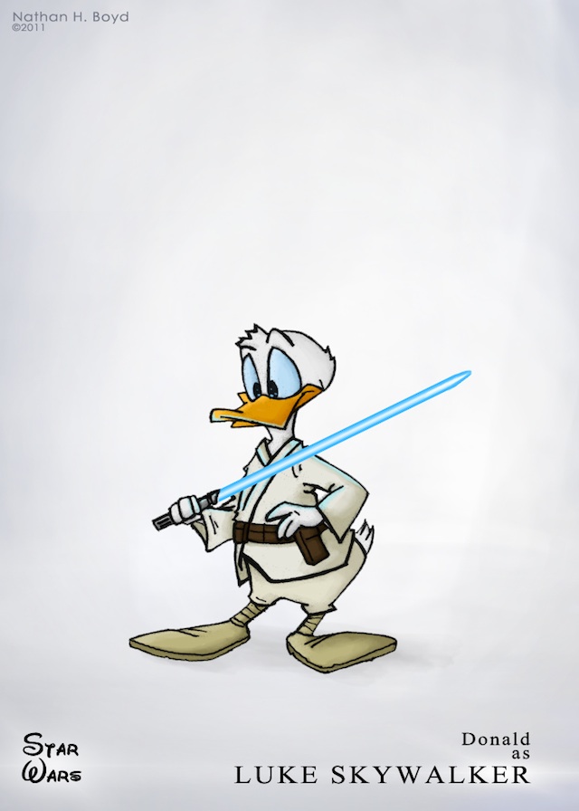 When Disney And Star Wars Meet Damn Cool Pictures