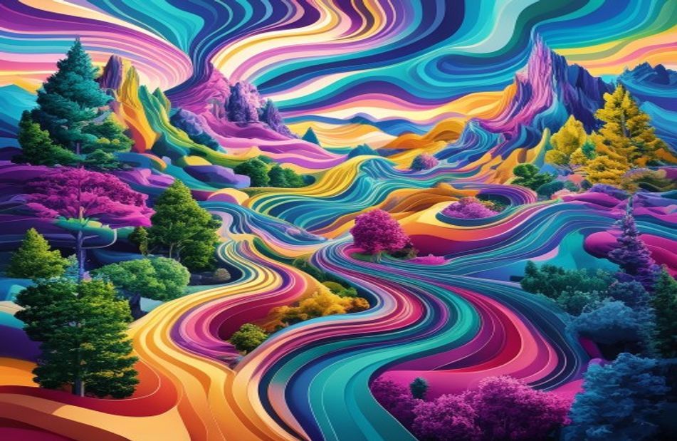 Trippy HD Wallpaper