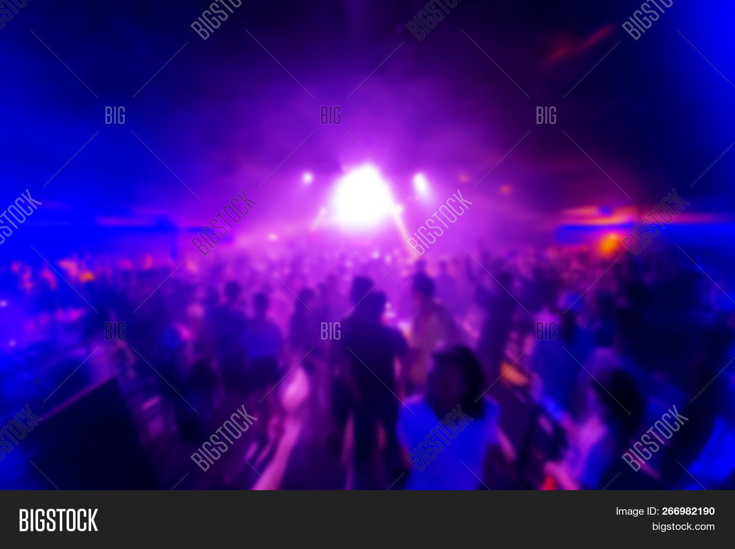 Blurred Night Club Image Photo Free Trial Bigstock