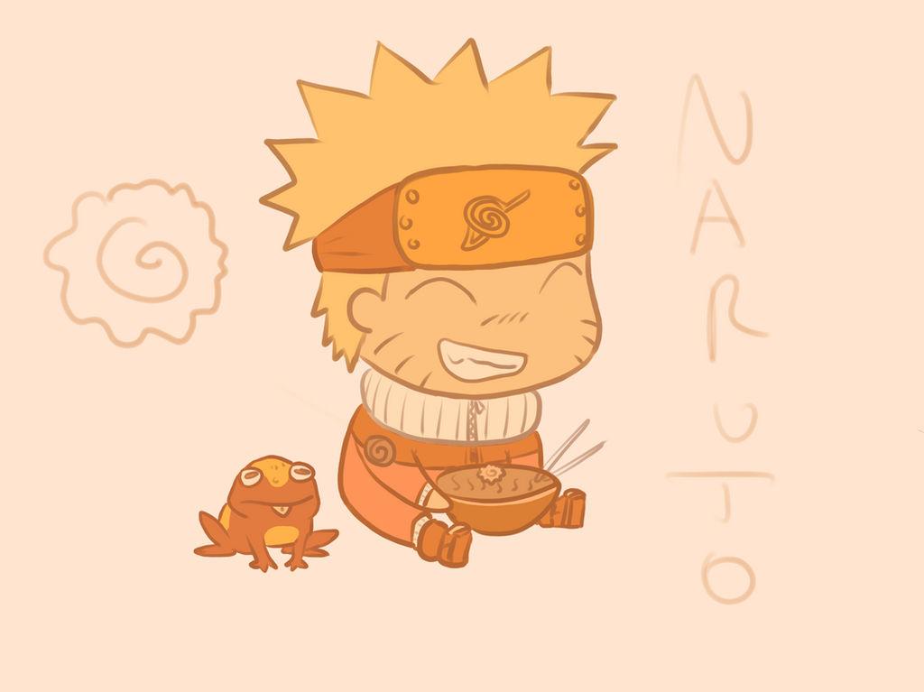 Naruto Ramen Chibi And Toad By Cervineblue