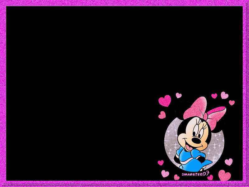 Minnie Mouse Hearts background