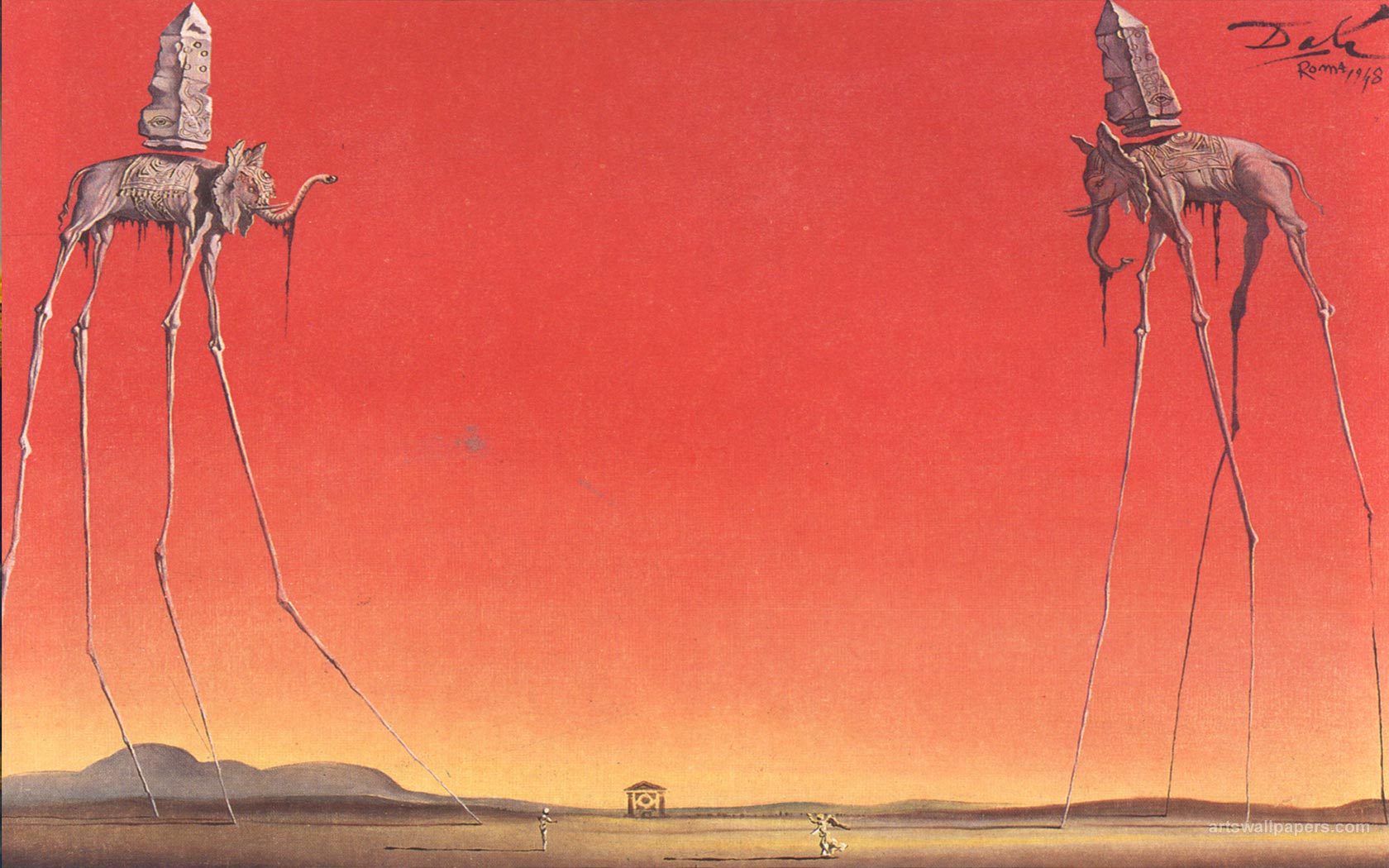 Salvador Dali Wallpaper Paintings Art Desktop Picture