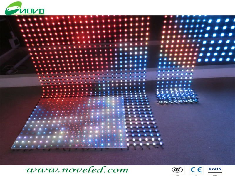 Soft Curtain Led Display P55 Stage Background Screen