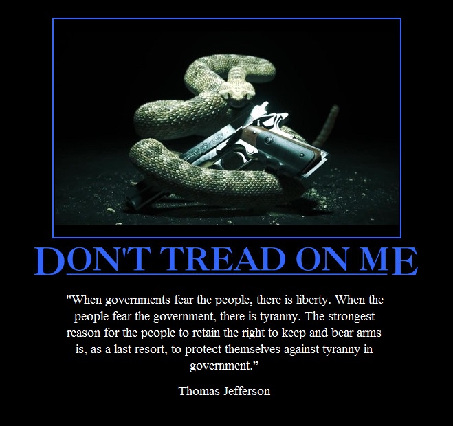 Don T Tread On Me By Thewesinawesome