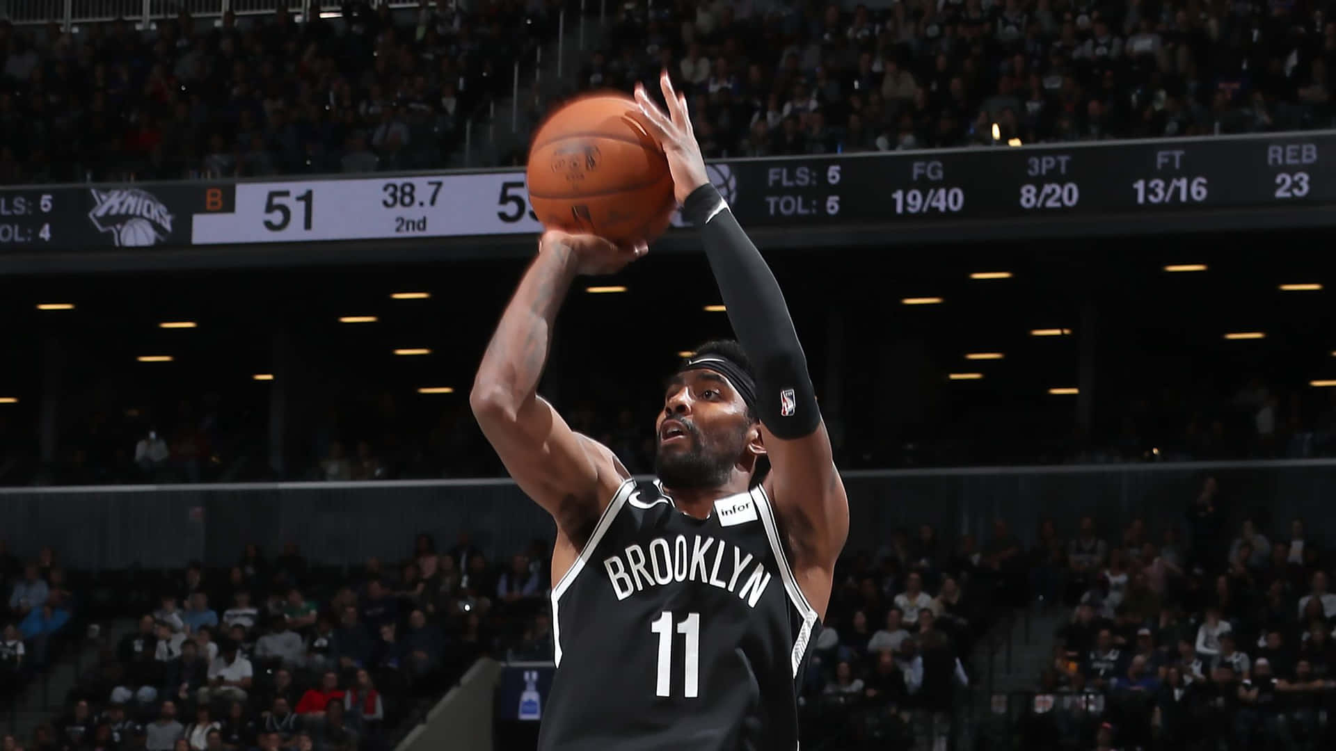Kyrie Irving Nets Superstar Wallpaper