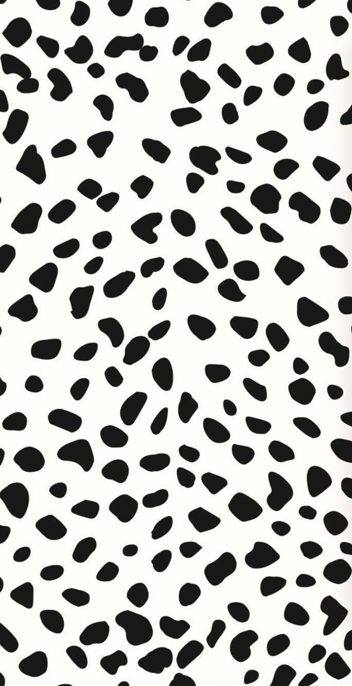 Dalmatian Animal Print Wallpaper Painting iPhone