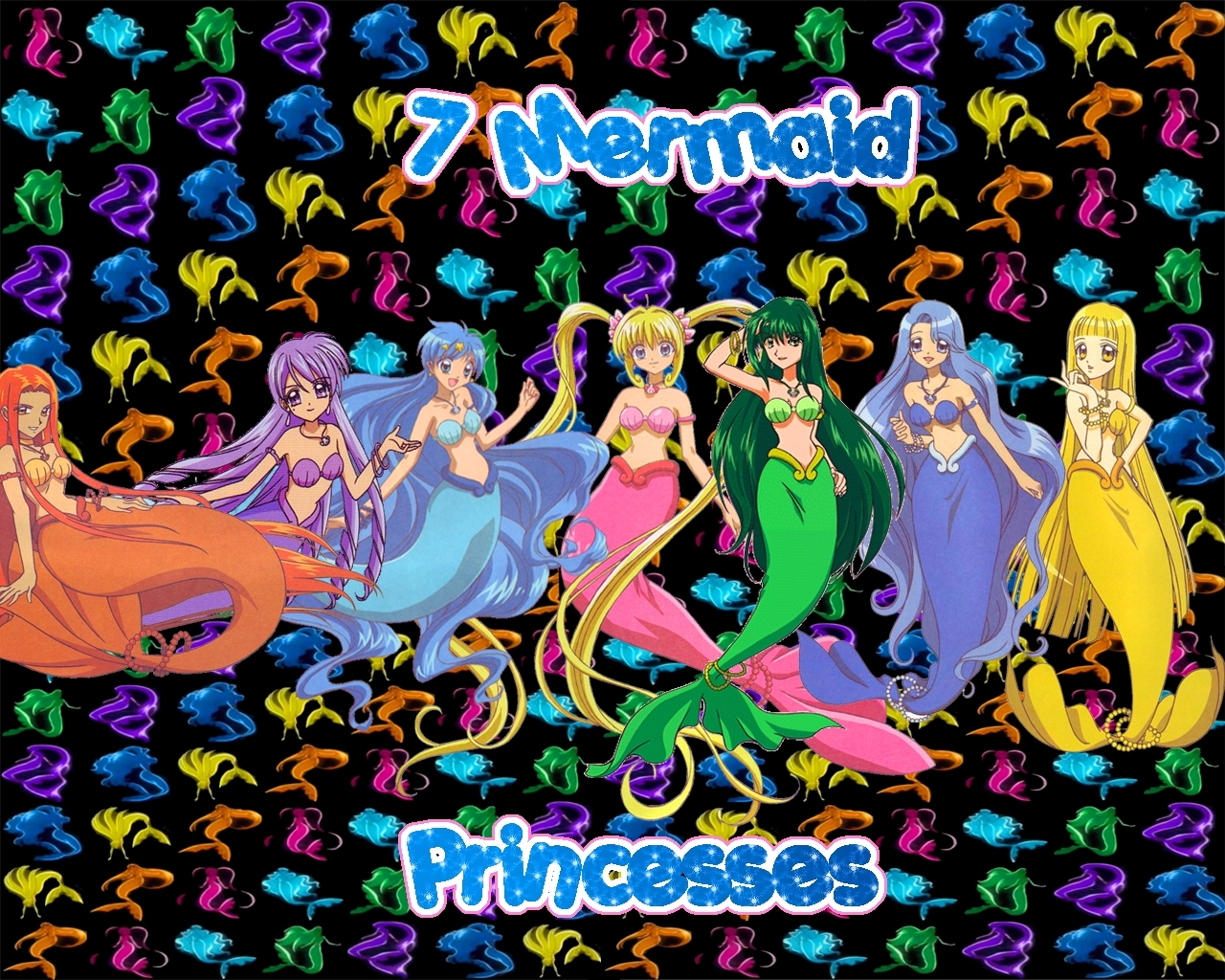 Mermaid Melody Mermaids Wallpaper