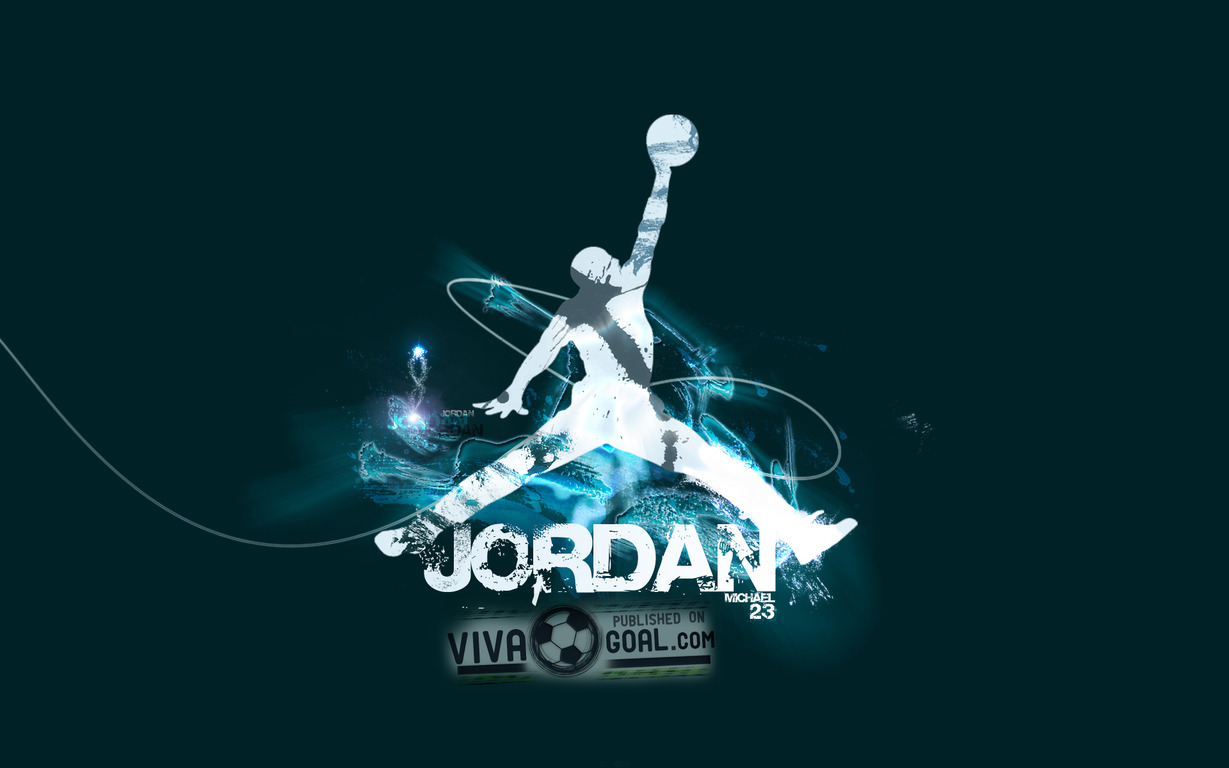 Download Air Jordan logo wallpaper