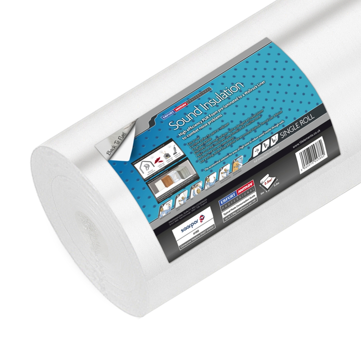 🔥 Free download PUR Sound Insulating Lining Paper by Wallrock Wallpaper