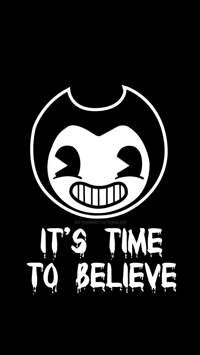 Stay Determined Bendy Phone Wallpaper Fell To Use This