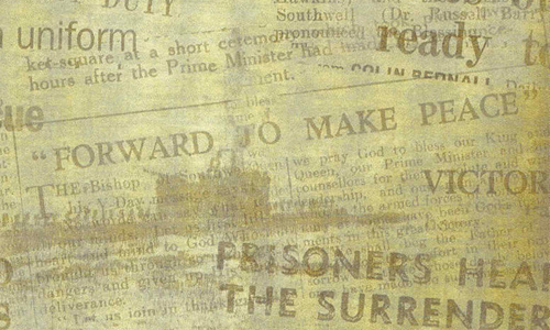 Old Newsprint Background