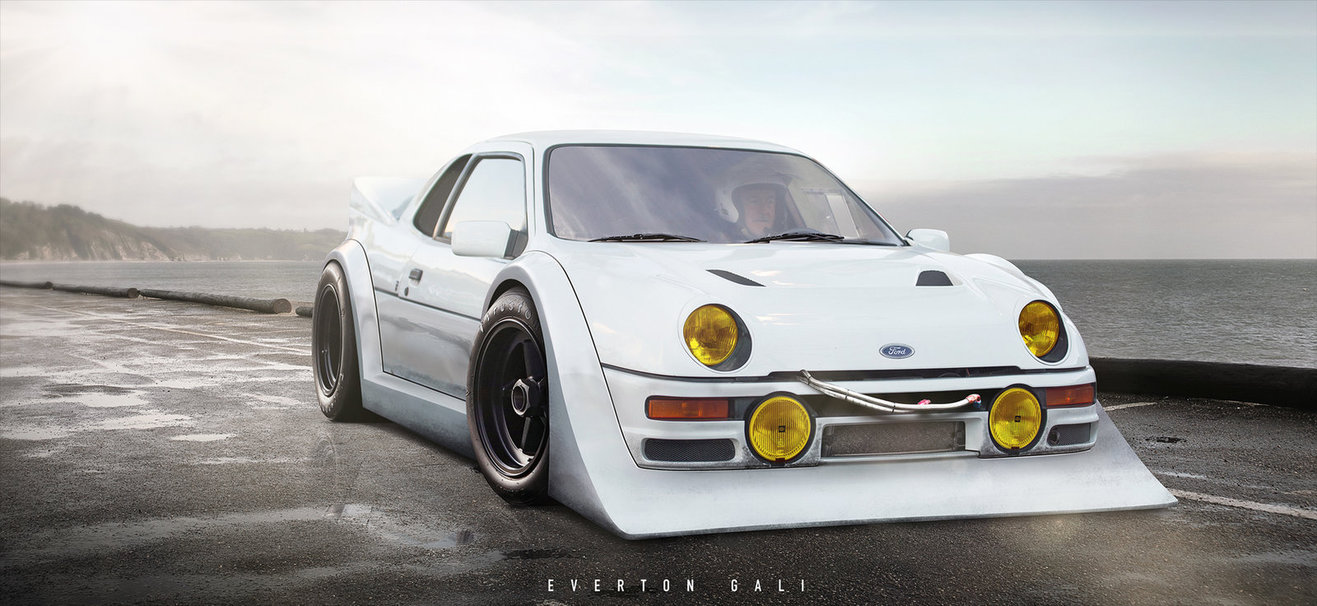 Ford Rs200 By Evertongalii