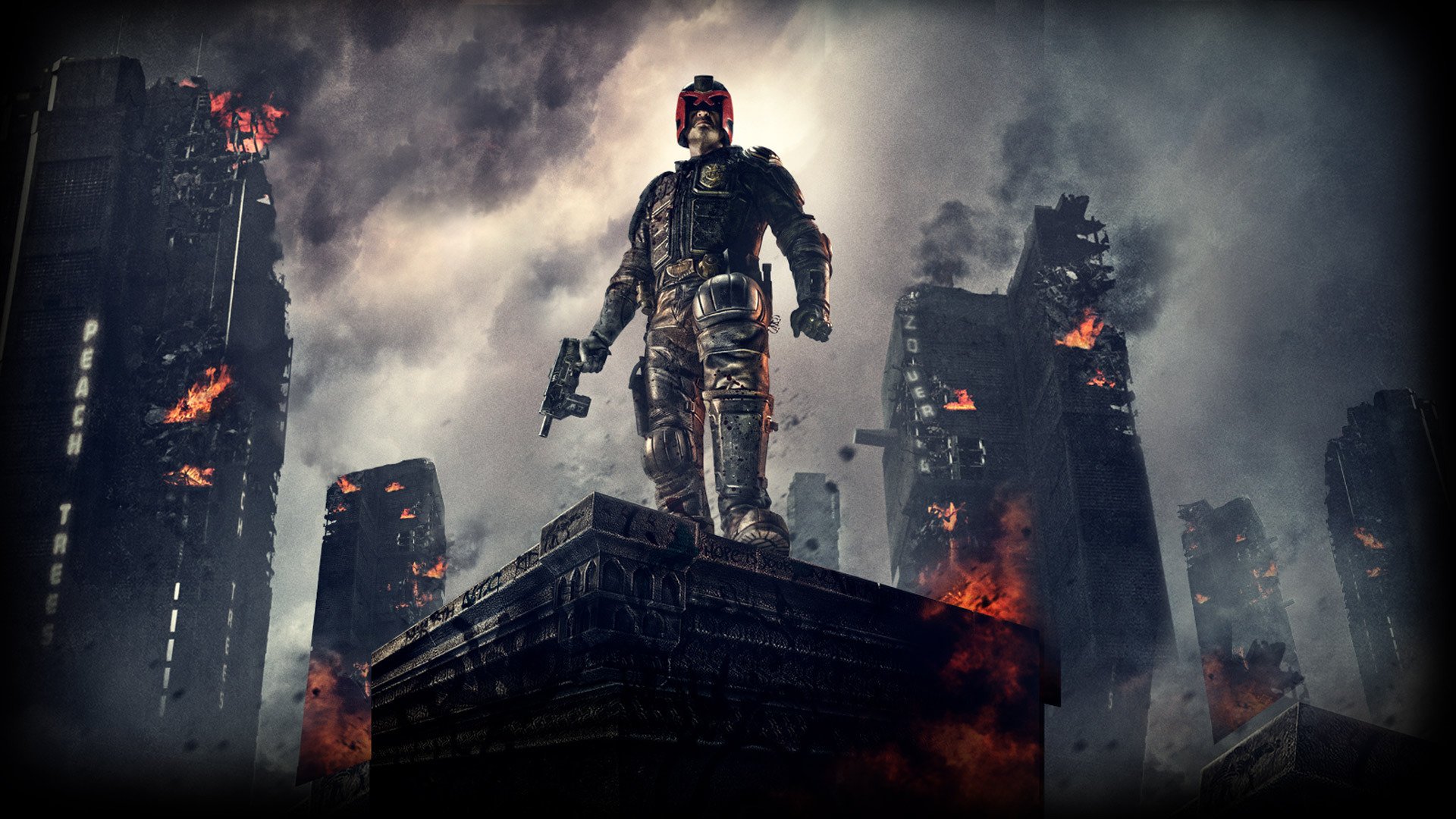 Judge Dredd HD Wallpaper Background Image