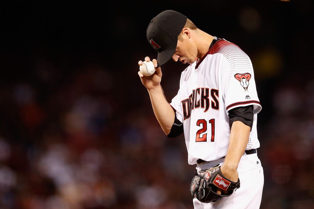 Zack Greinke Did N T Have The Flu On Opening Day Mlb Daily Dish