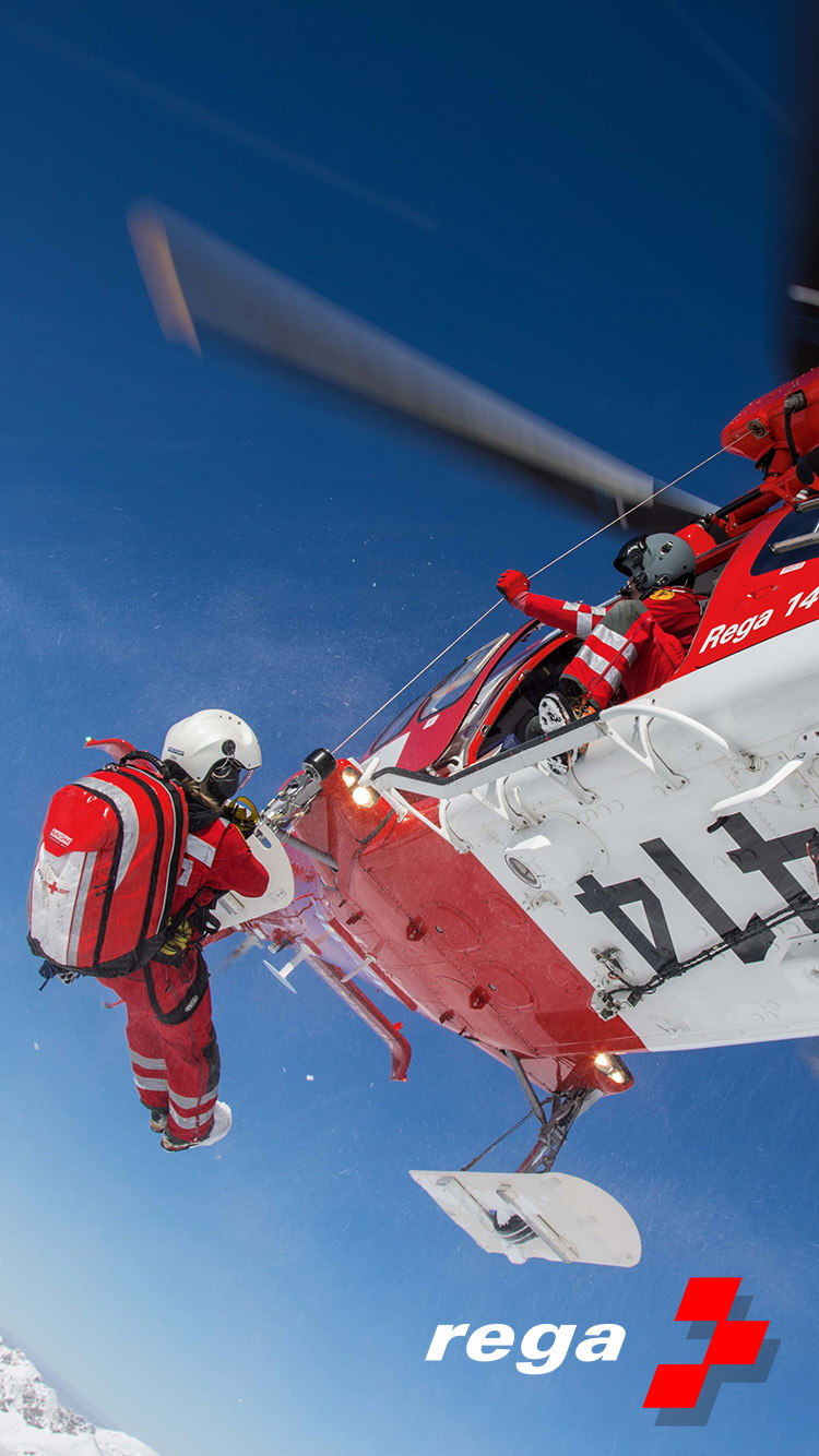 Wallpaper Swiss Air Rescue Rega Emergency Number